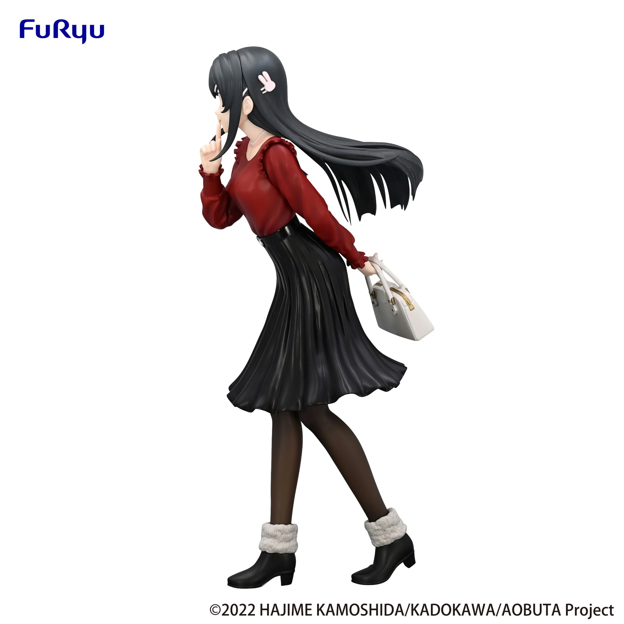 Rascal does not dream of Bunnygirl Senpai - Mai Sakurajima Winter Outfit Ver. Trio-Try-iT - FuRyu Prize - Image 12