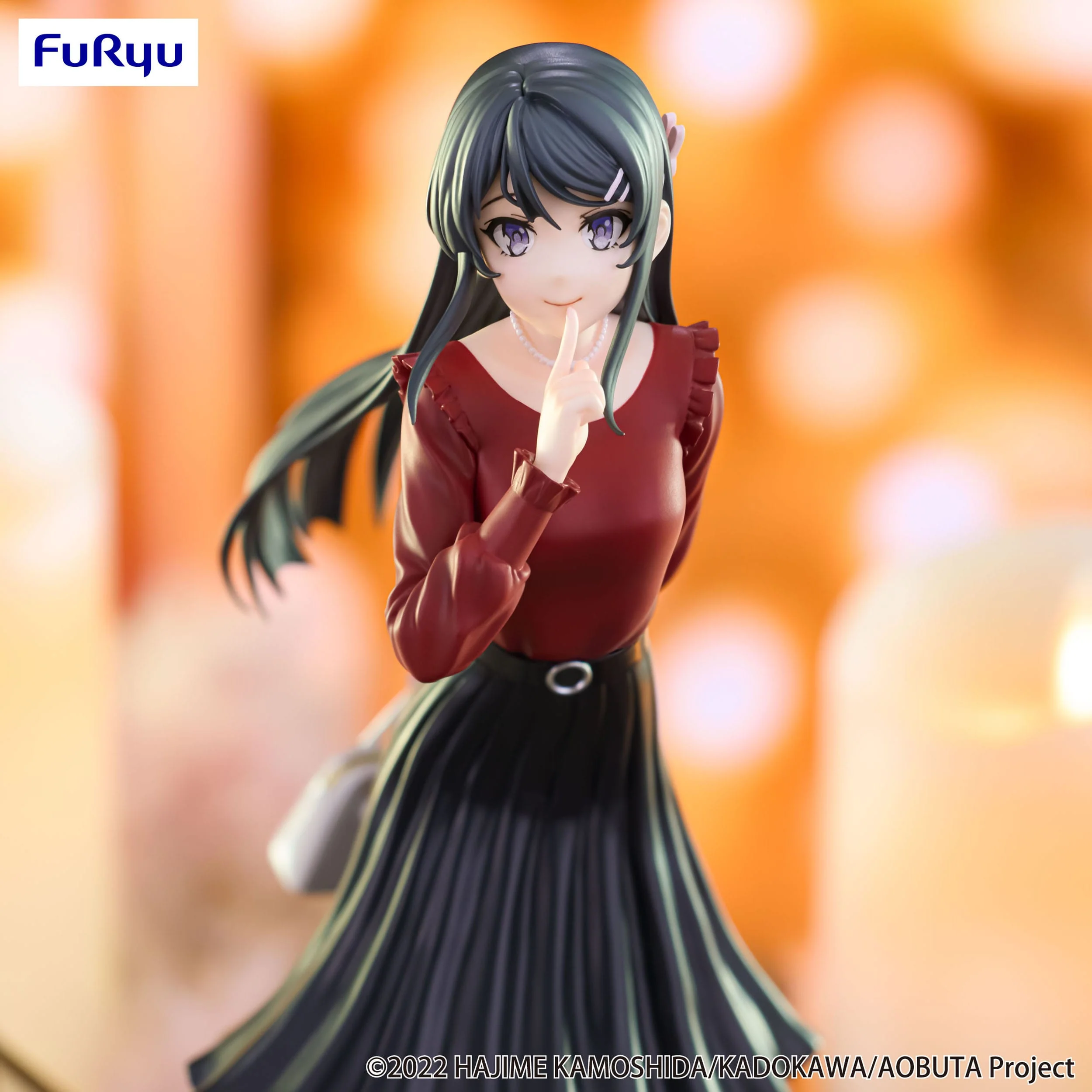 Rascal does not dream of Bunnygirl Senpai - Mai Sakurajima Winter Outfit Ver. Trio-Try-iT - FuRyu Prize - Image 3