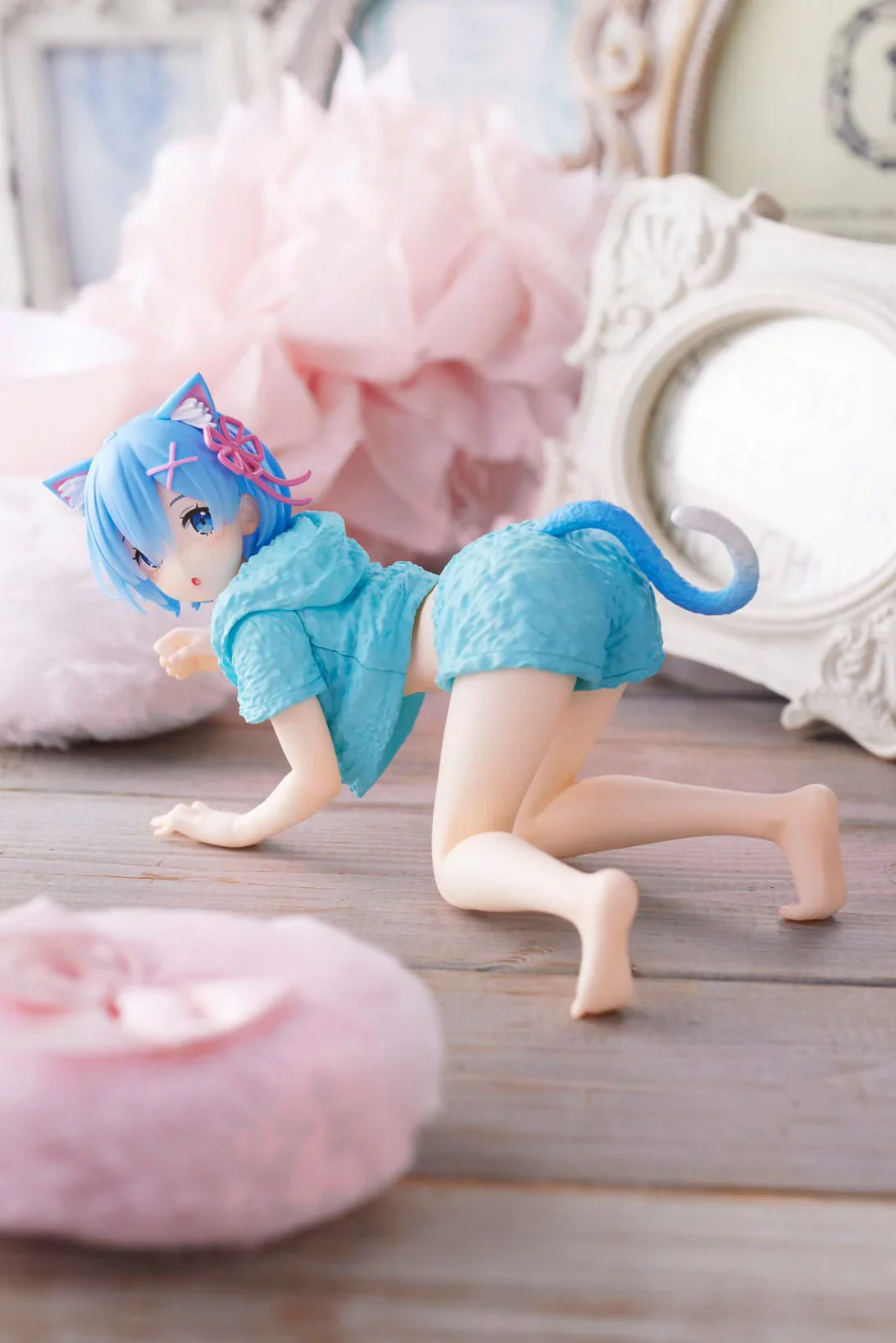 Re:Zero - Rem Cat Roomwear Desktop Cute - Taito Prize