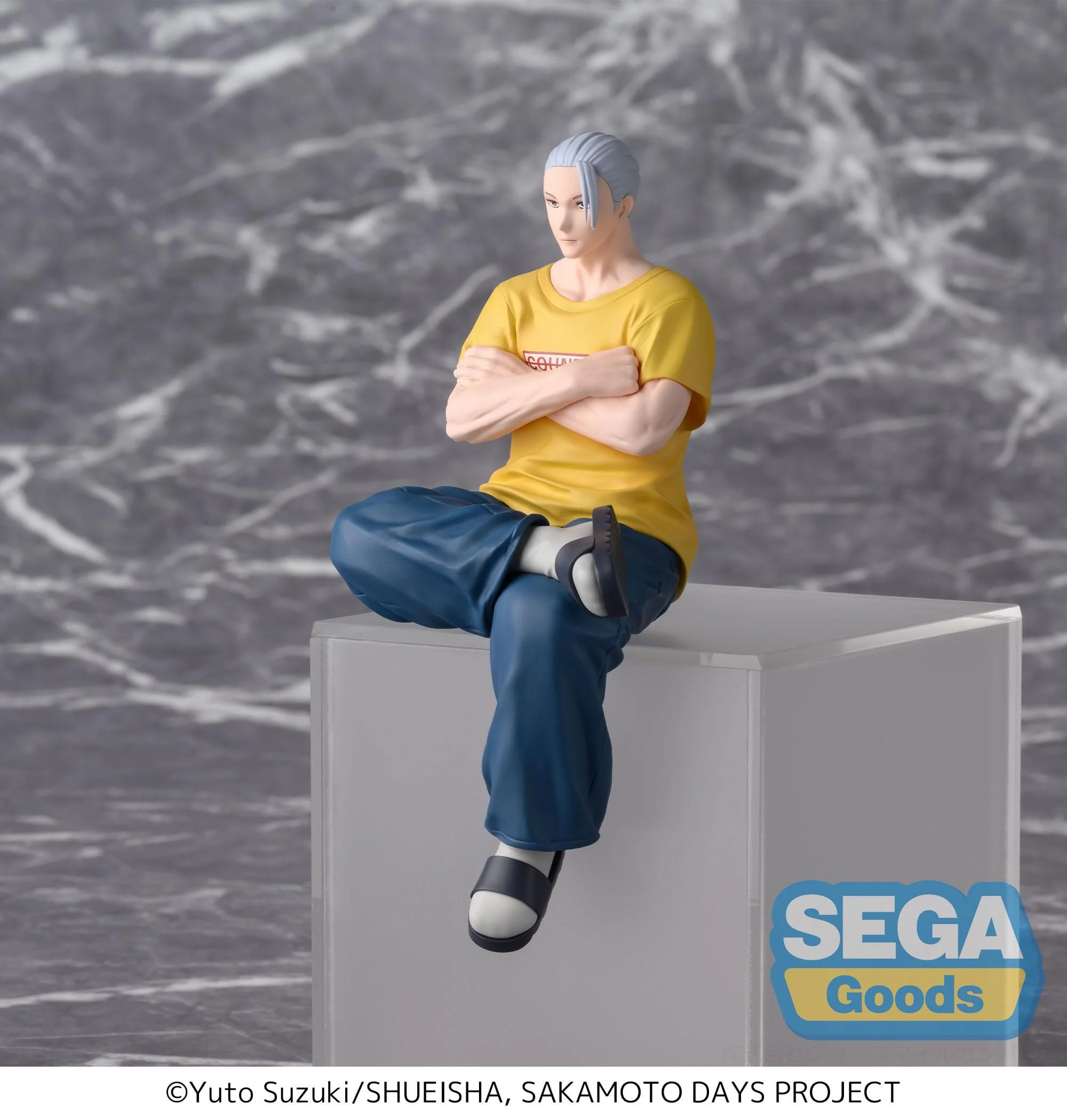 Sakamoto Days - Taro Sakamoto Serious Ver. Premium Chokonose / Perching - SEGA Prize - Image 3