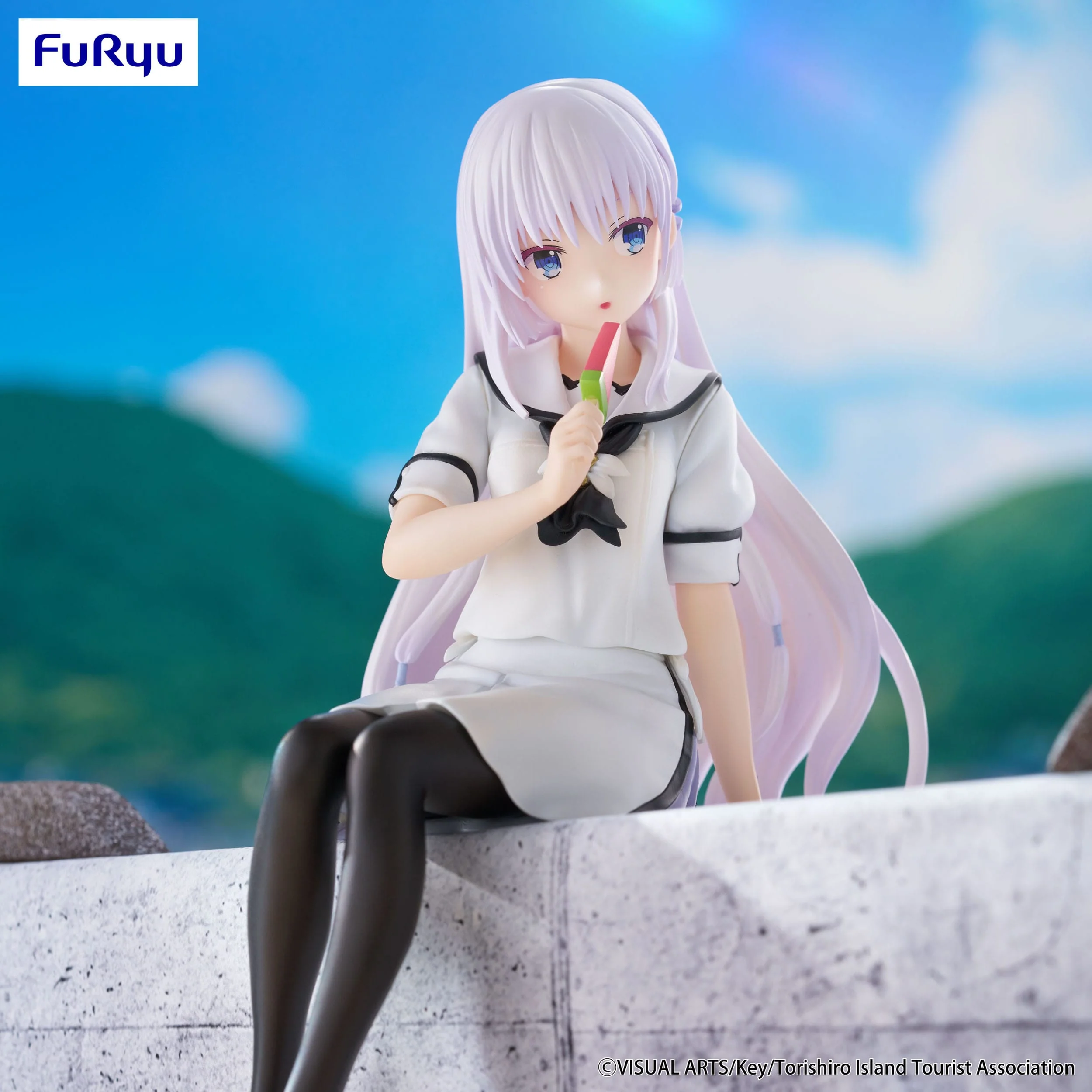 Summer Pockets - Shiroha Naruse Noodle Stopper - FuRyu Prize - Image 5