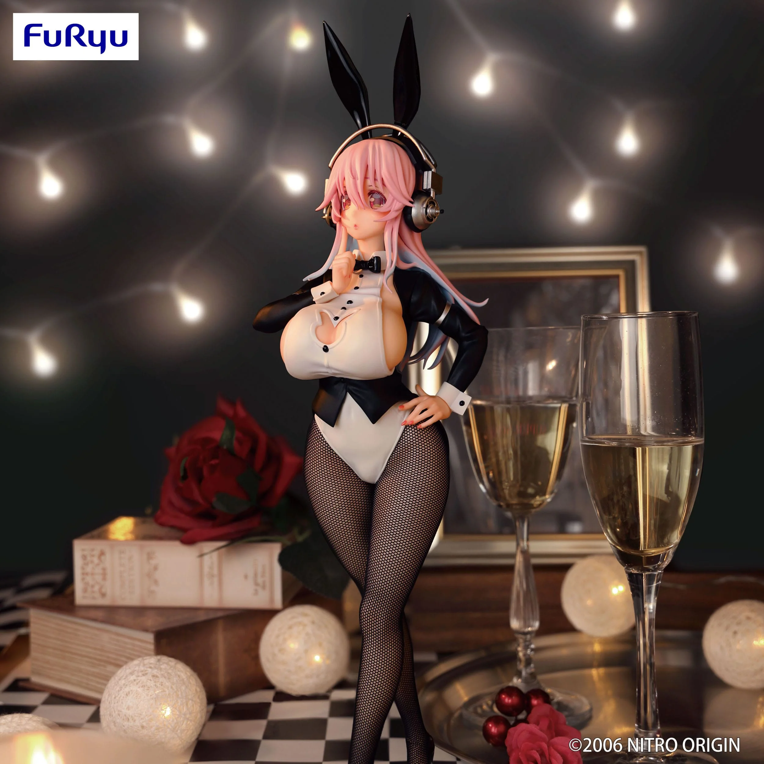 Super Sonico - BiCute Bunnies Sonico Tailcoat Ver. - FuRyu Prize - Image 6
