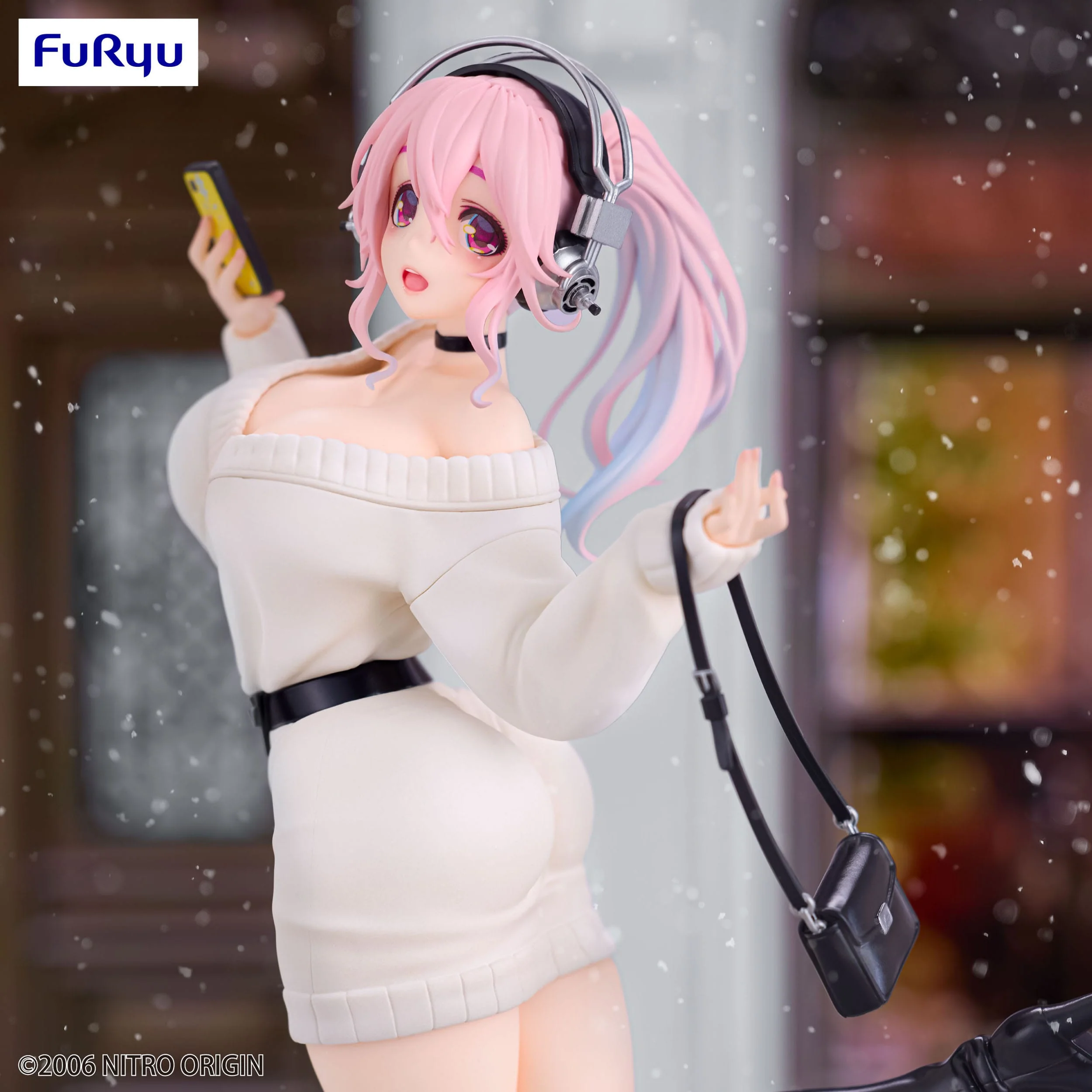 Super Sonico - Sonico Winter Memory ver. Trio-Try-iT - FuRyu Prize - Image 4