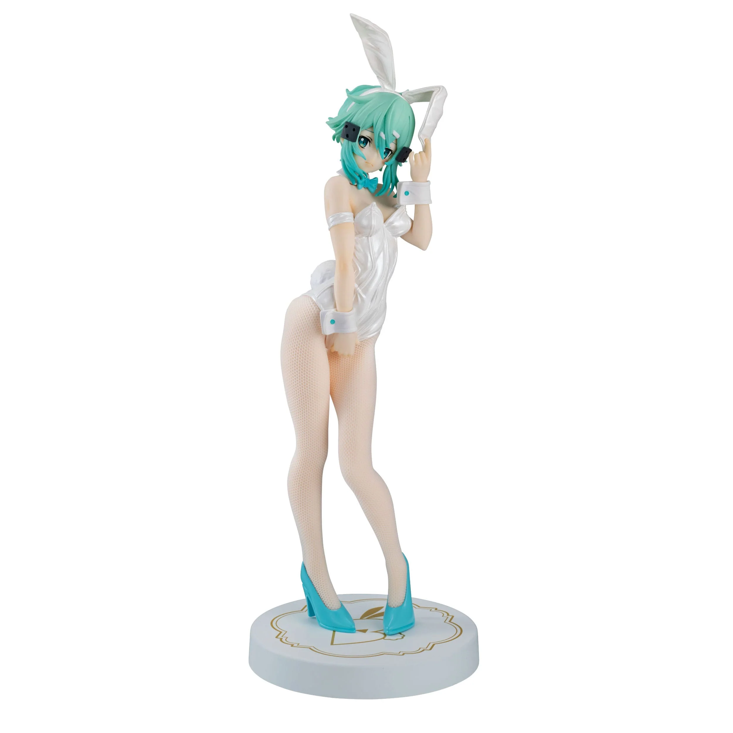 Sword Art Online - Sinon BiCute Bunnies White Pearl Ver. - FuRyu Prize - Image 4