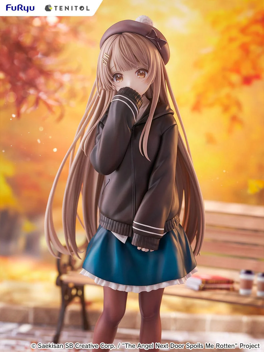 The Angel Next Door Spoils Me Rotten - Mahiru Shiina Autumn Ver. Tenitol Tall - FuRyu - Image 6