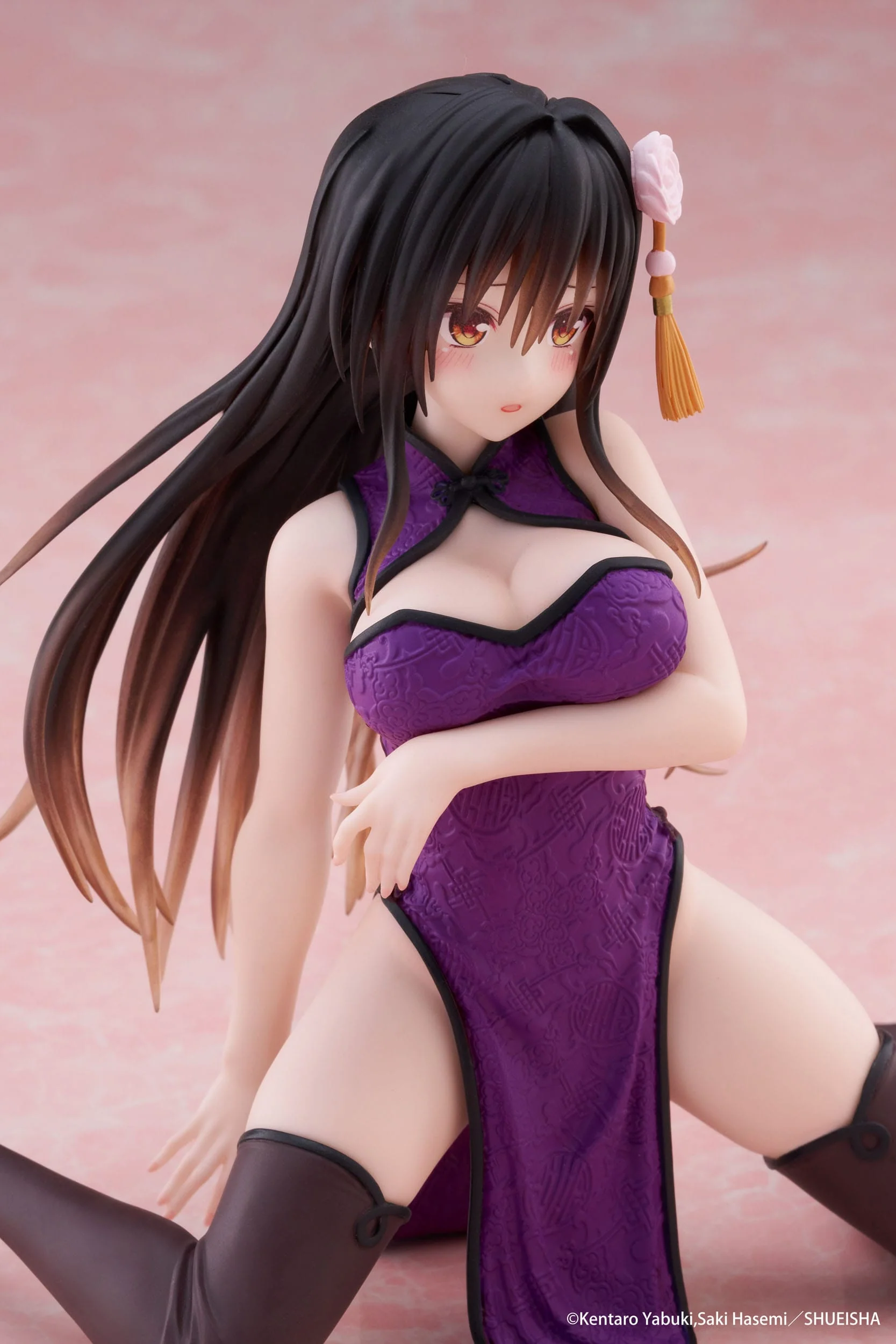 To Love-Ru Darkness - Darkness Chinese Dress Ver. Desktop Cute - Taito Prize - Image 11