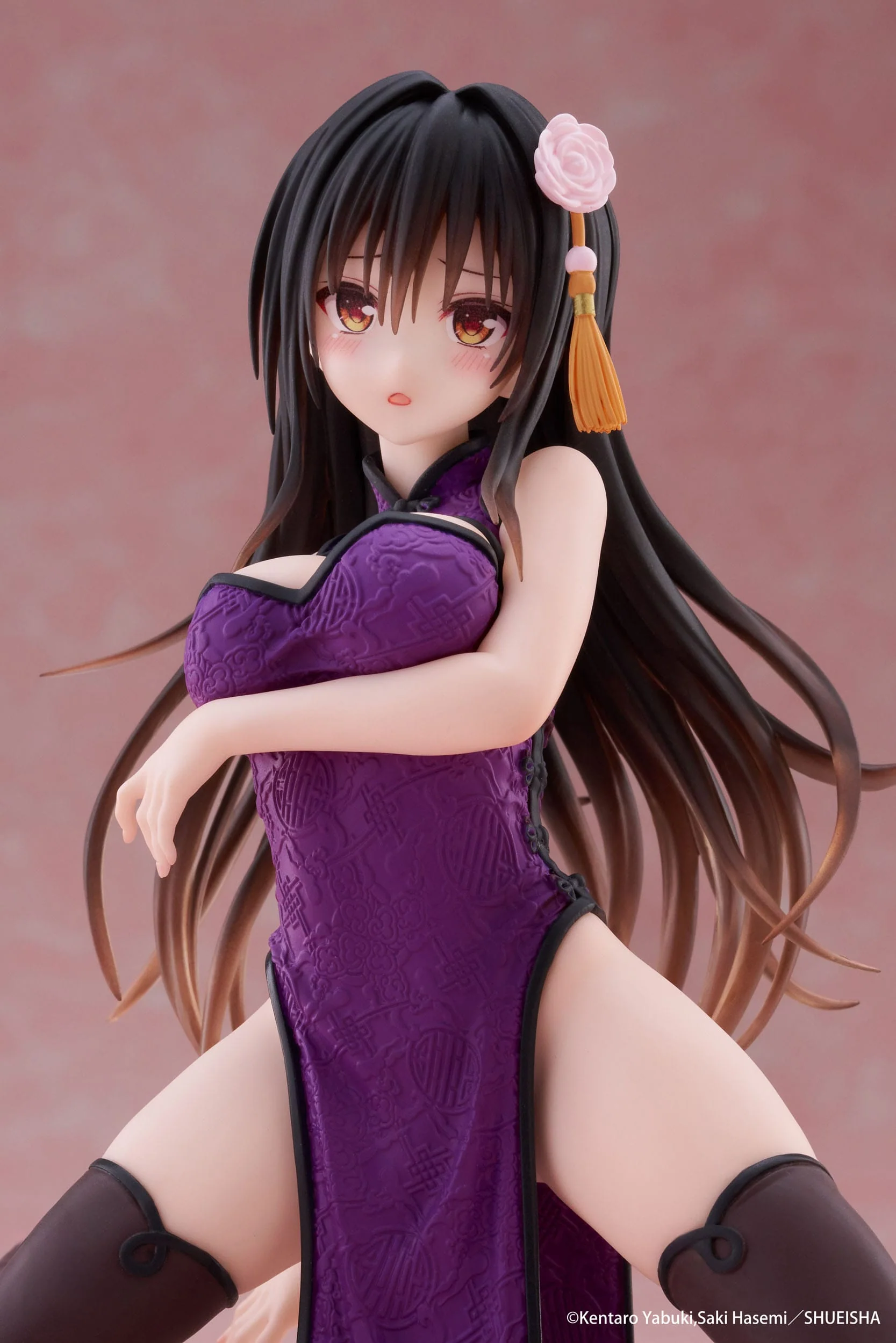 To Love-Ru Darkness - Darkness Chinese Dress Ver. Desktop Cute - Taito Prize - Image 12