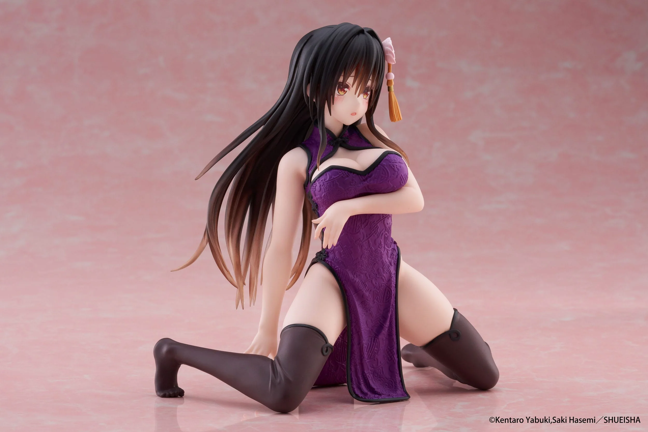 To Love-Ru Darkness - Darkness Chinese Dress Ver. Desktop Cute - Taito Prize - Image 4