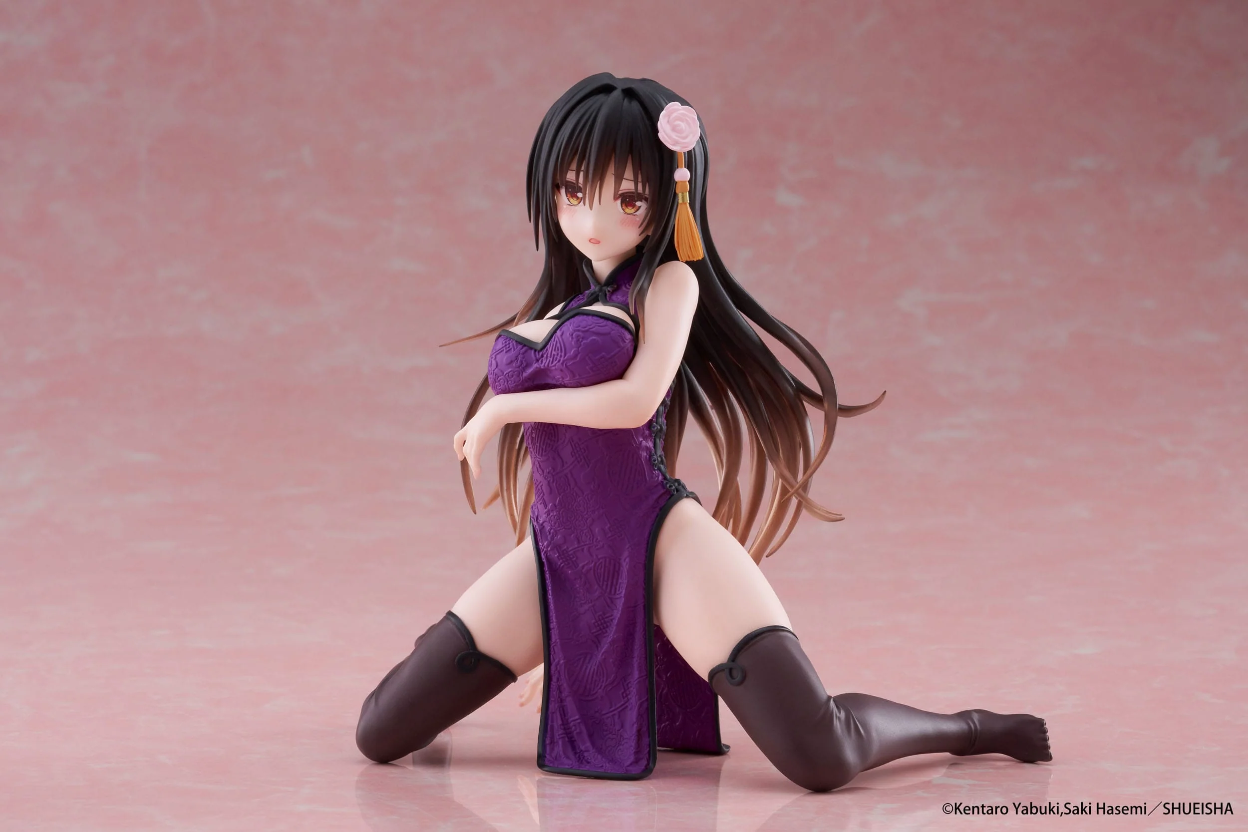 To Love-Ru Darkness - Darkness Chinese Dress Ver. Desktop Cute - Taito Prize - Image 6