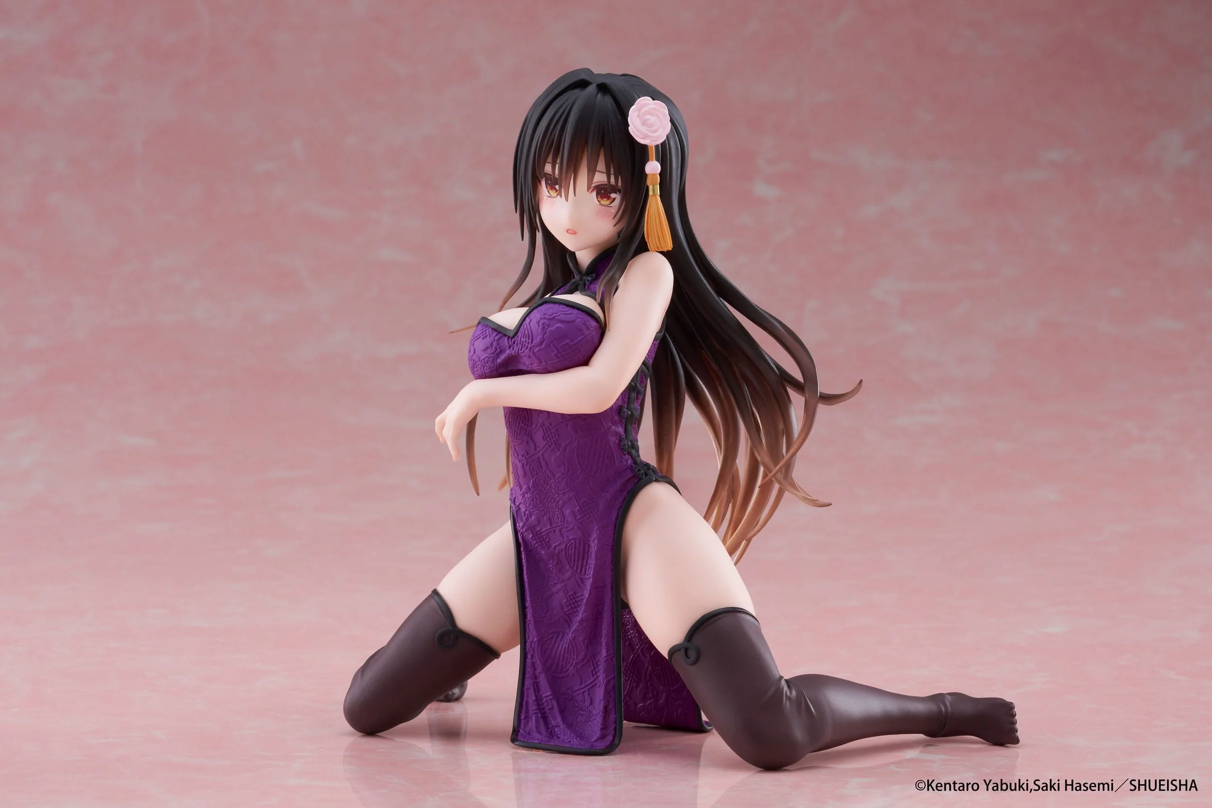 To Love-Ru Darkness - Darkness Chinese Dress Ver. Desktop Cute - Taito Prize - Image 7
