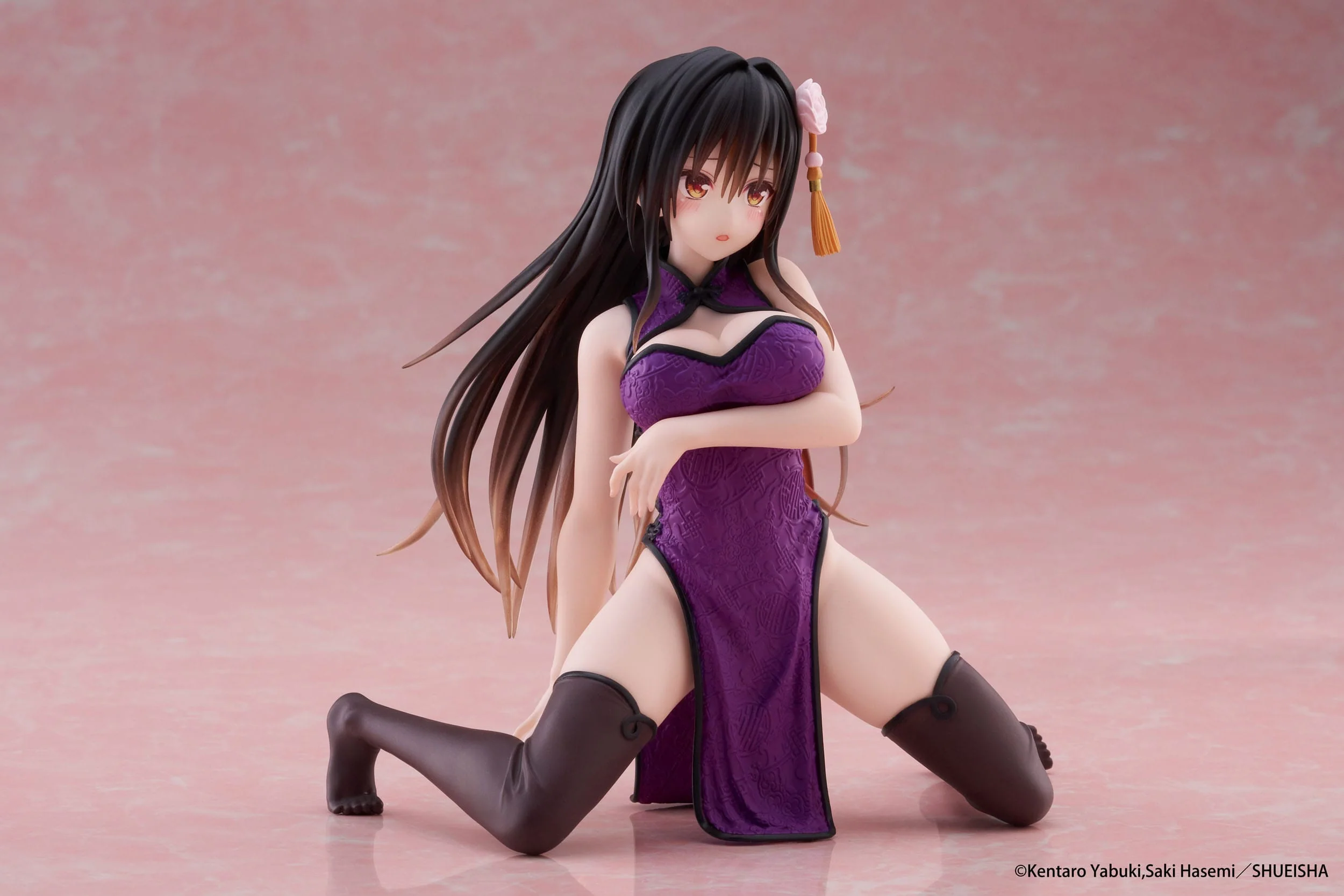 To Love-Ru Darkness - Darkness Chinese Dress Ver. Desktop Cute - Taito Prize - Image 9