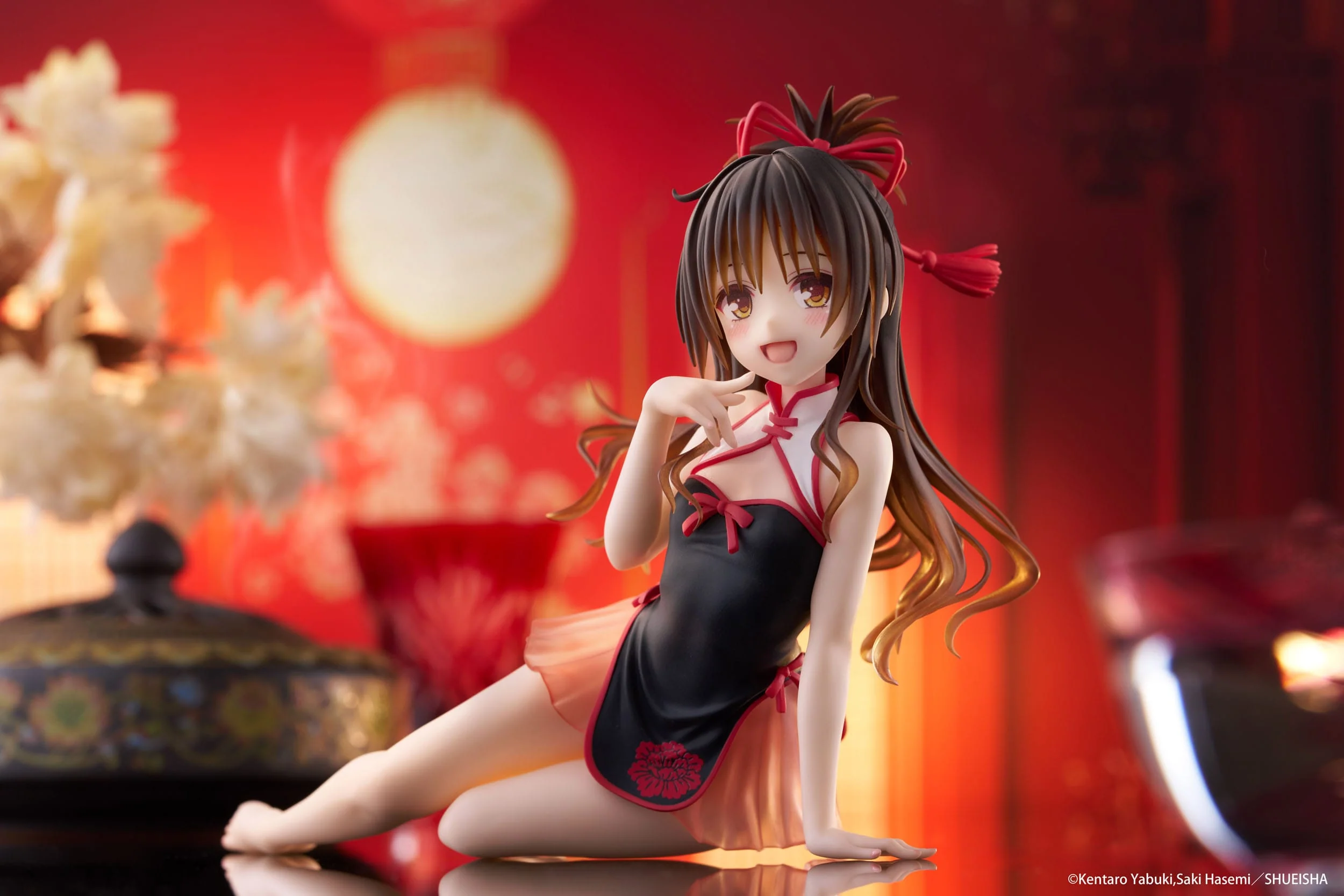 To Love-Ru Darkness - Mikan Yuki Chinese Dress Ver. Desktop Cute - Taito Prize - Image 3