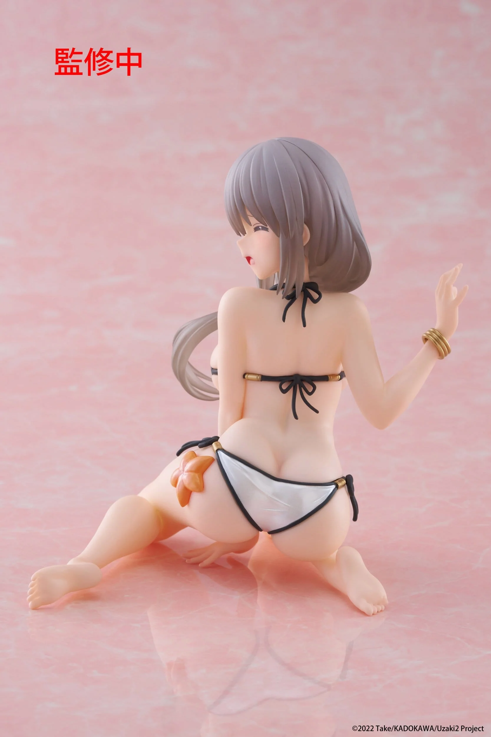 Uzaki-chan Wants to Hang Out! - Tsuki Uzaki Swimwear Ver. Desktop Cute - Taito Prize - Image 5