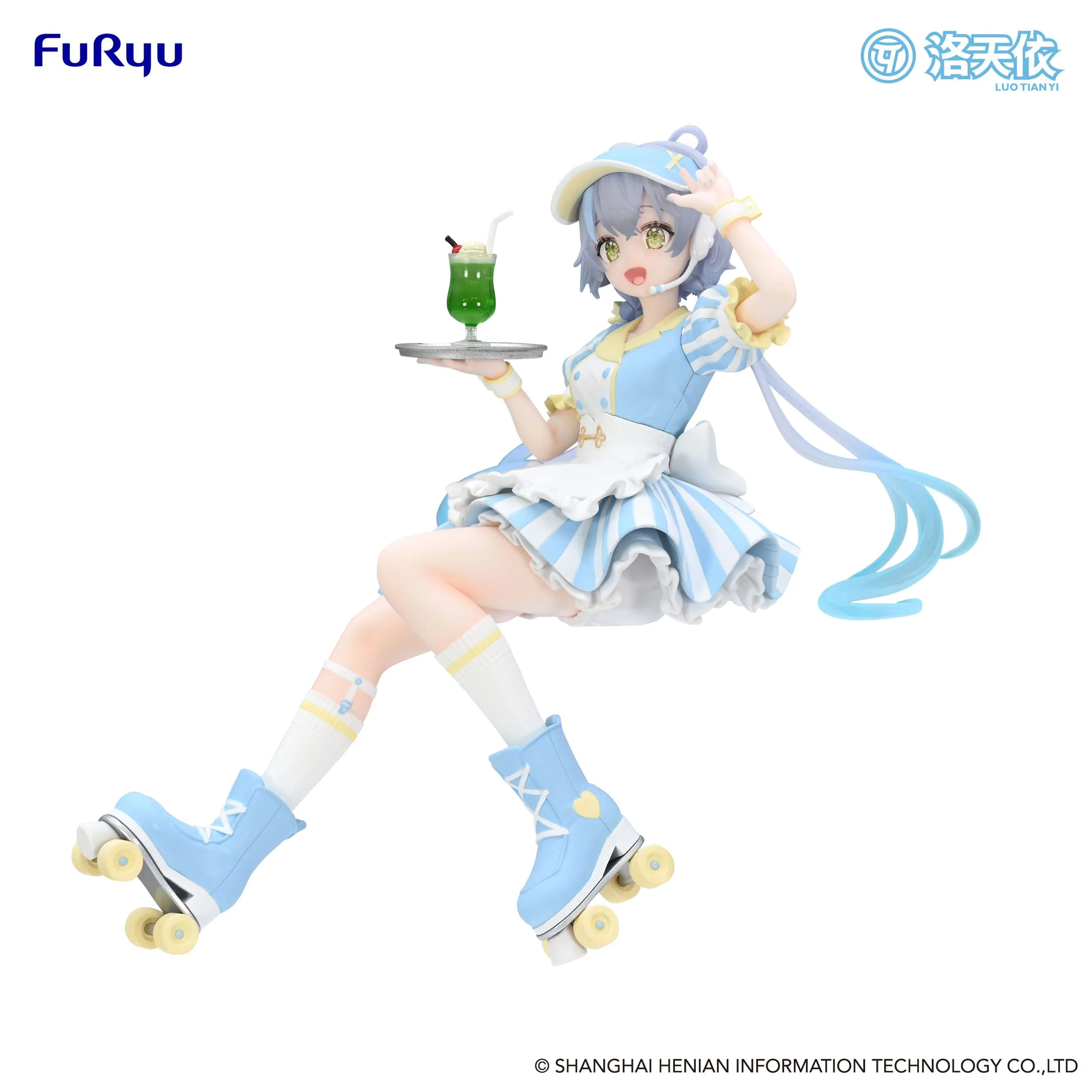 VTuber - V Singer Luo Tian Yi Waitress Ver. Noodle Stopper - FuRyu Prize - Image 10